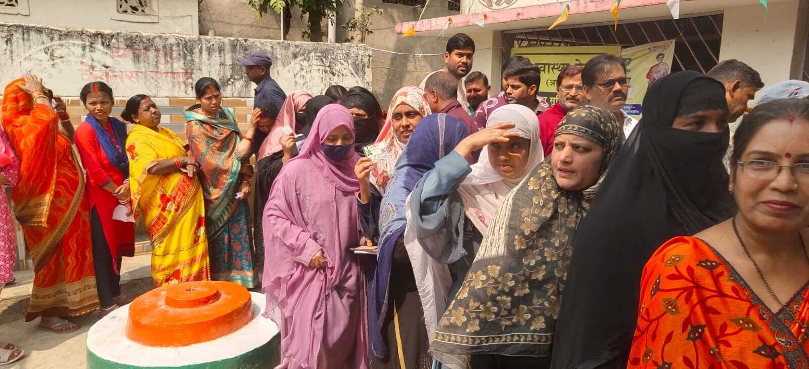 खूंटी में शांतिपूर्ण तरीके से हुआ मतदान