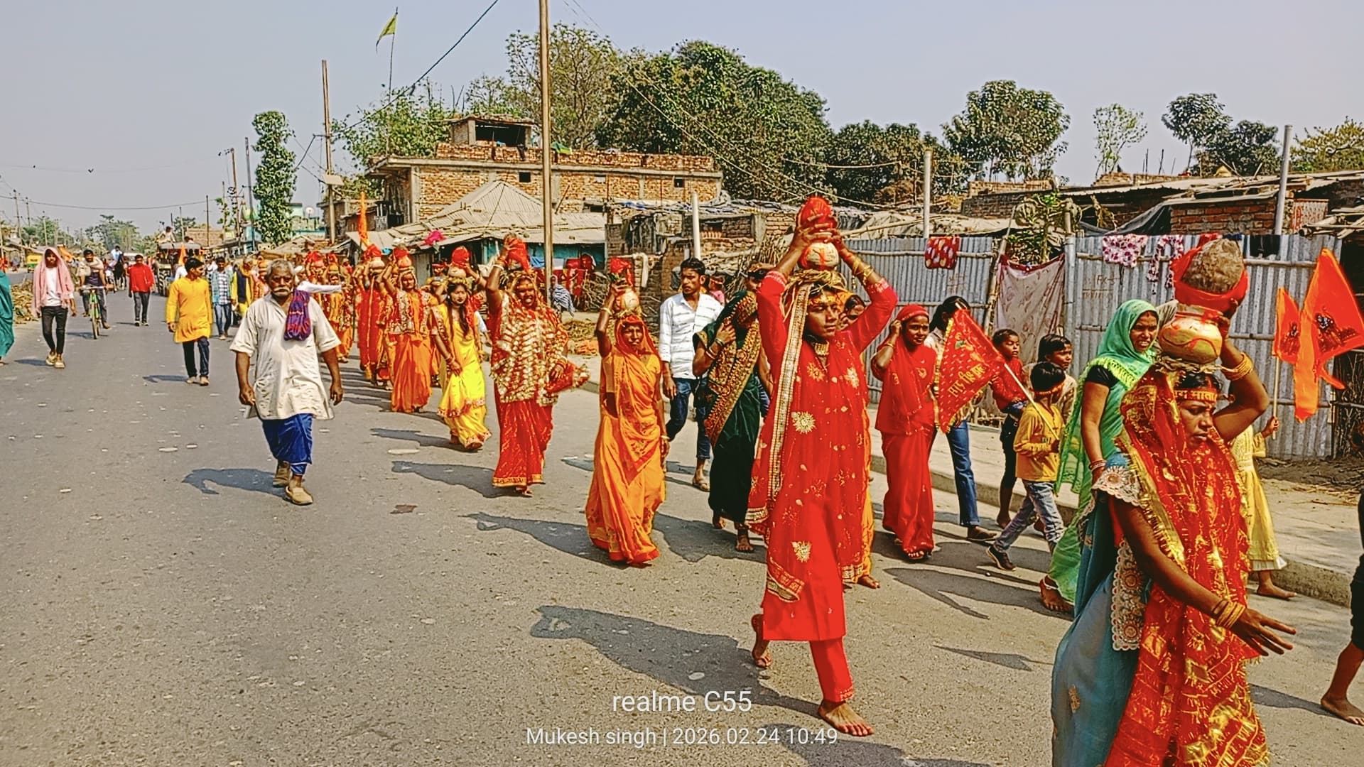 कलश्रा यात्रा निकाल भगैत महासम्मेलन की हुई शुरूआत