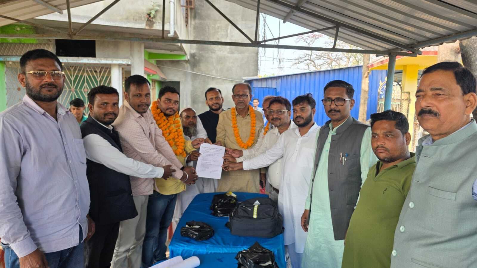 जय नारायण यादव दूसरी बार चुने गए जदयू किशनगंज नगर अध्यक्ष