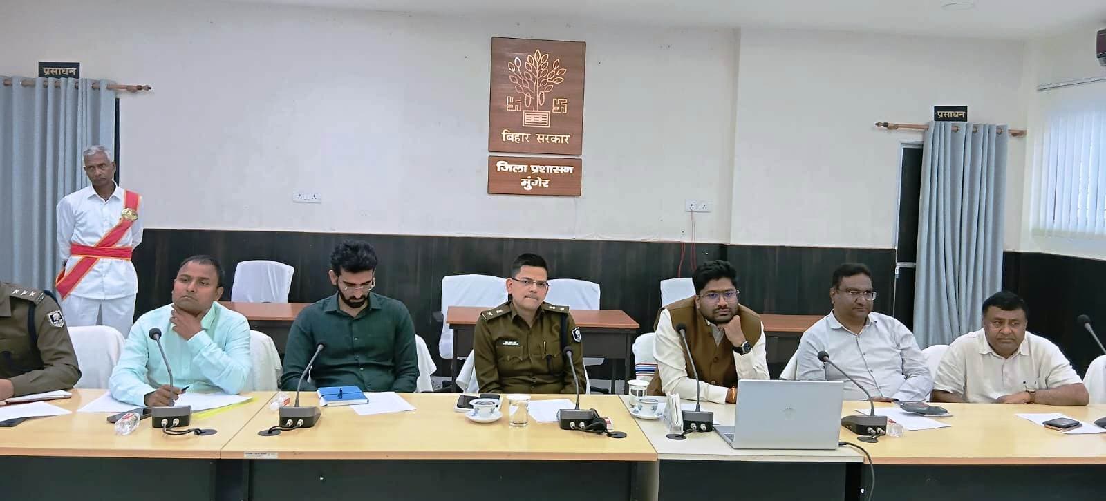 होली व मुख्यमंत्री के समृद्धि यात्रा को संवेदनशीलता के साथ संपन्न कराने को लेकर प्रशासन सजग