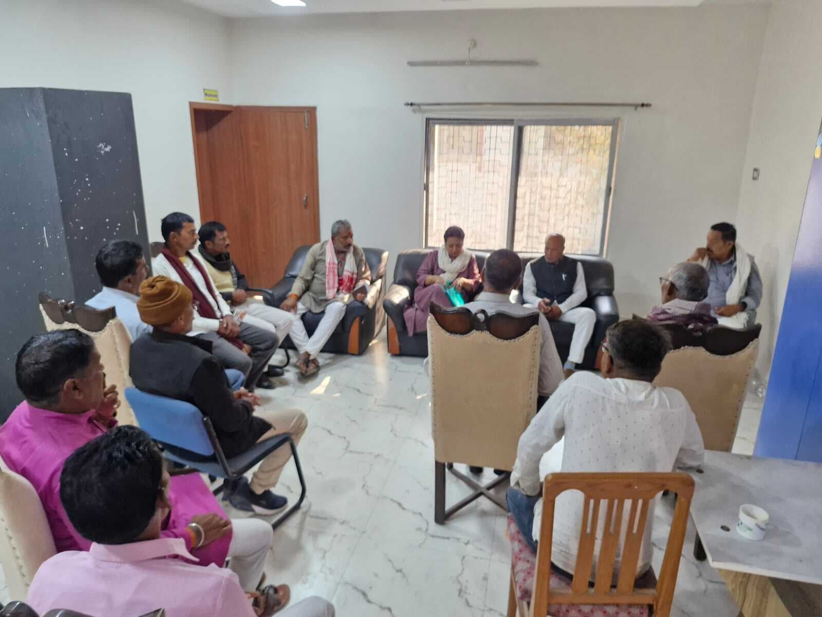 संगठन सृजन अभियान को लेकर किया गया विचार-विमर्श