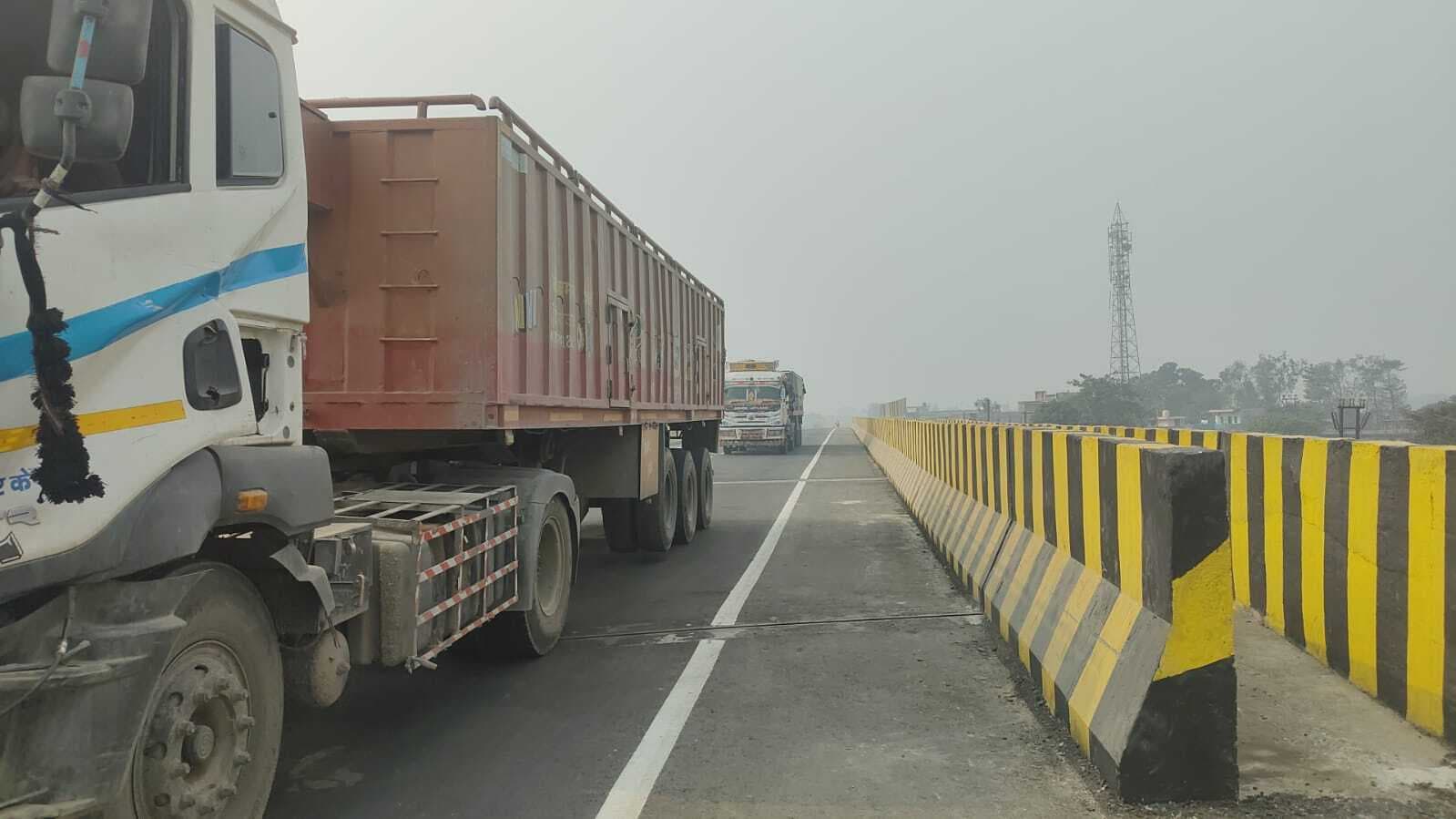 राघोपुर में एनएच 106 पर बहुप्रतीक्षित रेलवे ओवरब्रिज चालू