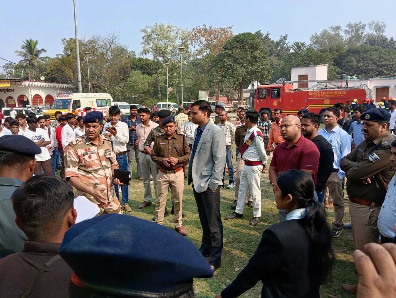 राज्यव्यापी मॉकड्रिल: सुबह 8.20 बजे भूकंप के झटके के बजा सायरन, राहत व बचाव में जुटी टीम