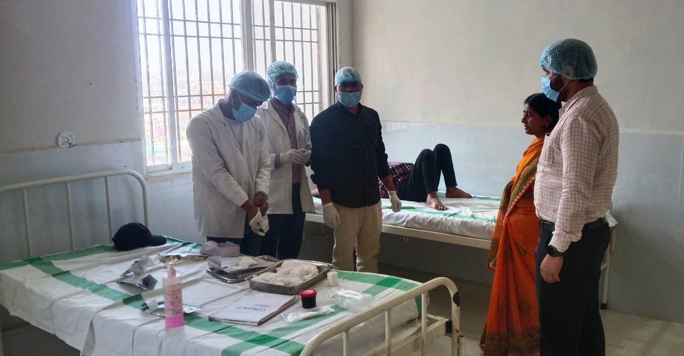 सदर अस्पताल में कैंसर मरीजों के डे-केयर में आरंभ हुआ पलेक्टिव और सर्पोटिव केयर