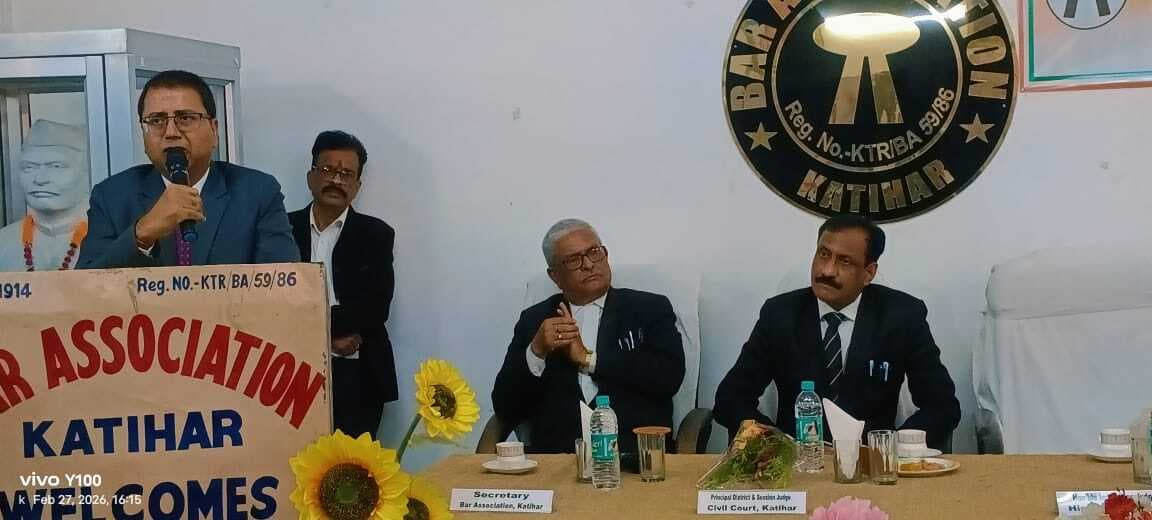 निरीक्षी न्यायाधीश का अधिवक्ता संघ ने किया जोरदार स्वागत