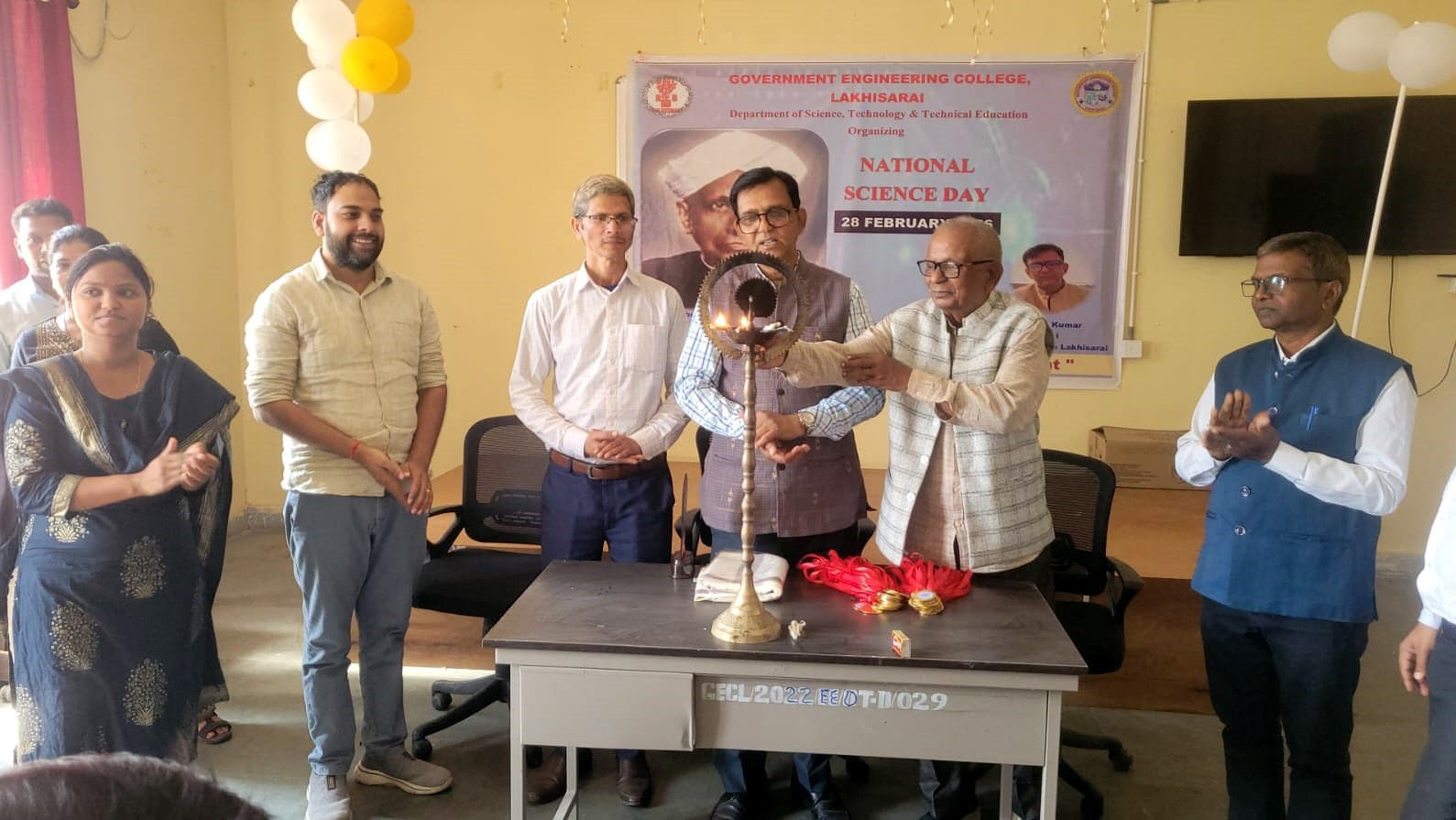 राष्ट्रीय विज्ञान दिवस पर प्रतिभागियों को किया सम्मानित