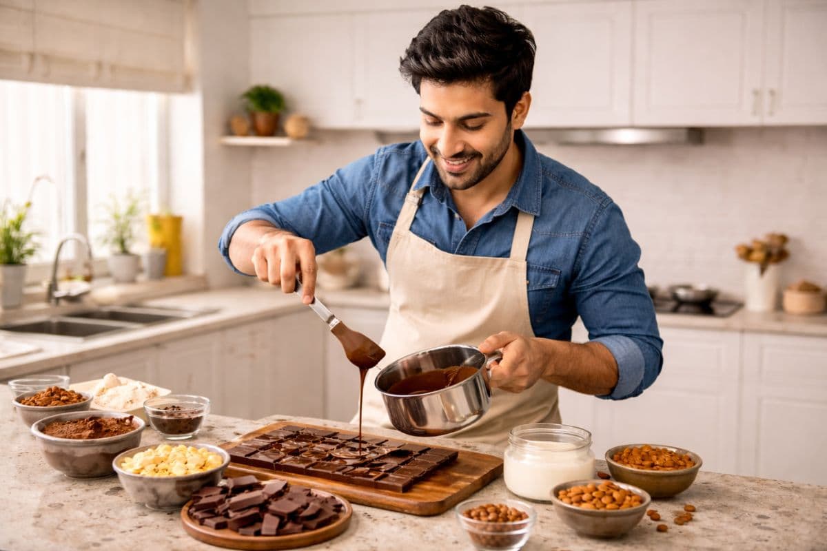 घर पर मिनटों में बनाएं टेस्टी चॉकलेट, और पाएं शानदार स्वाद