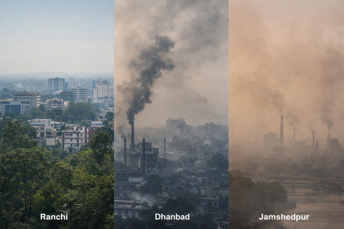 वोट की खातिर 'क्लीन एयर' का वादा: 279 करोड़ मिले, फिर भी झारखंड की सांसें फूल रहीं, रांची से गायब हुए 66 हजार पेड़