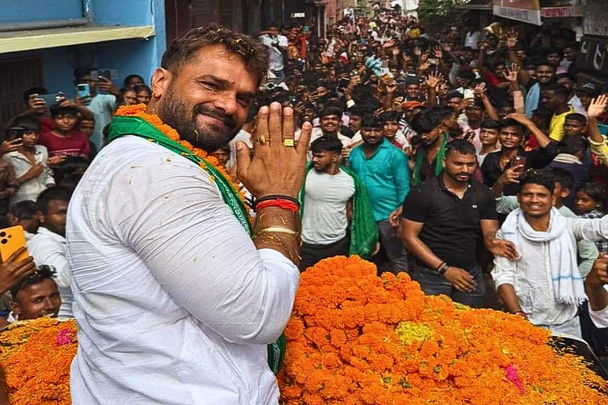 बीजेपी जॉइन करने पर खेसारी लाल यादव ने कहा- राजनीति मेरे बस की नहीं… पवन सिंह-ज्योति मैटर पर क्या बोले?