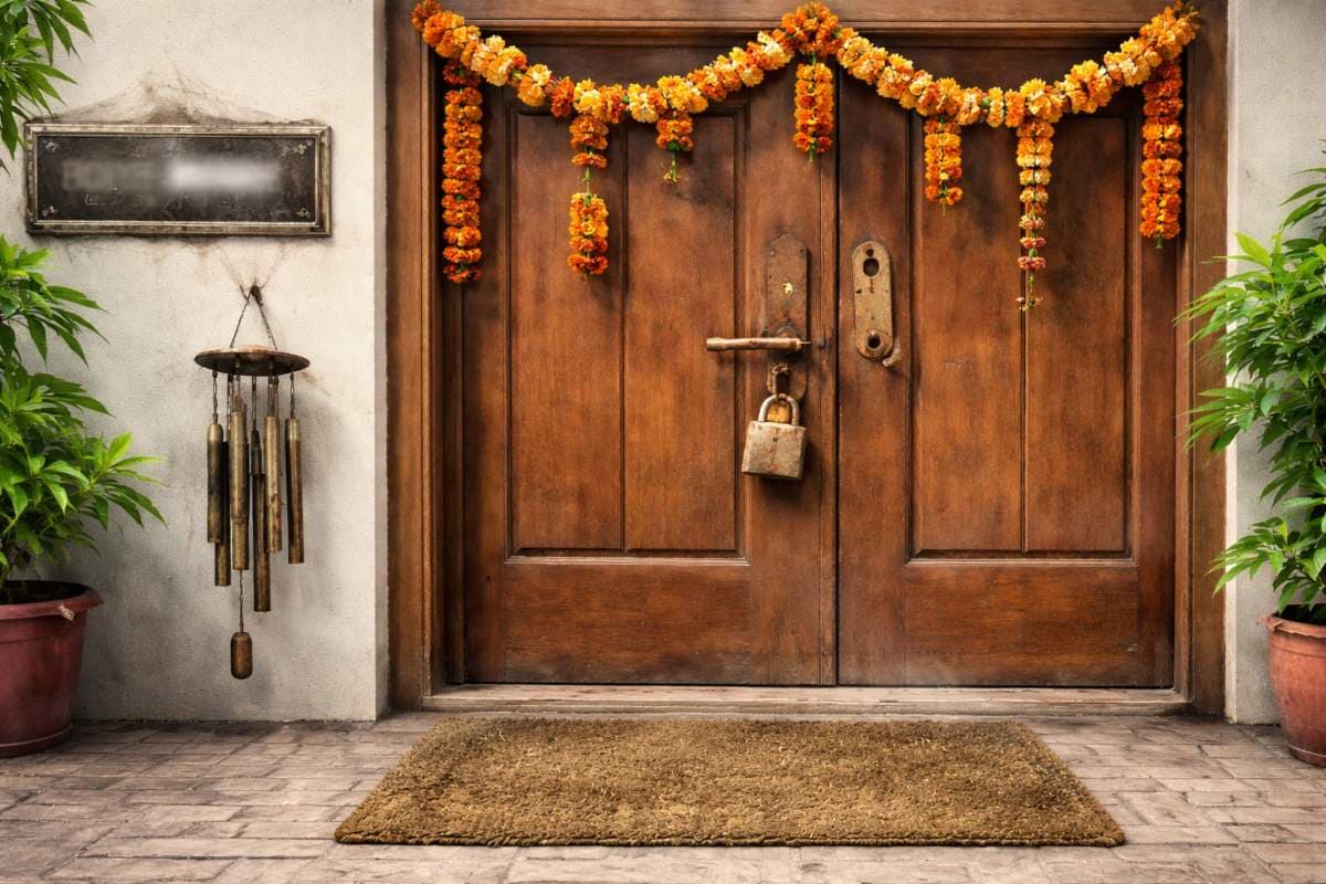 दरवाजे पर टंगी ये 5 चीजें बन सकती हैं आपकी गरीबी का कारण, वास्तु के अनुसार तुरंत हटाएं