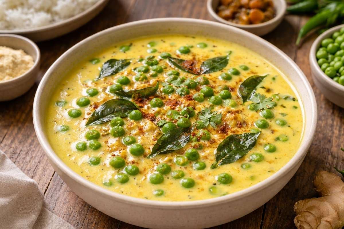 चावल के साथ लें लाजवाब स्वाद का मजा, बनाएं विंटर स्पेशल मटर कढ़ी 