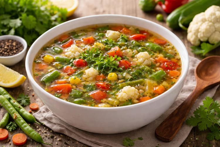 सिर्फ 15 मिनट में बनाएं न्यूट्रिशियस और टेस्टी मिक्स वेज सूप, डायबिटीज फ्रेंडली स्नैक जो हर किसी को आए पसंद