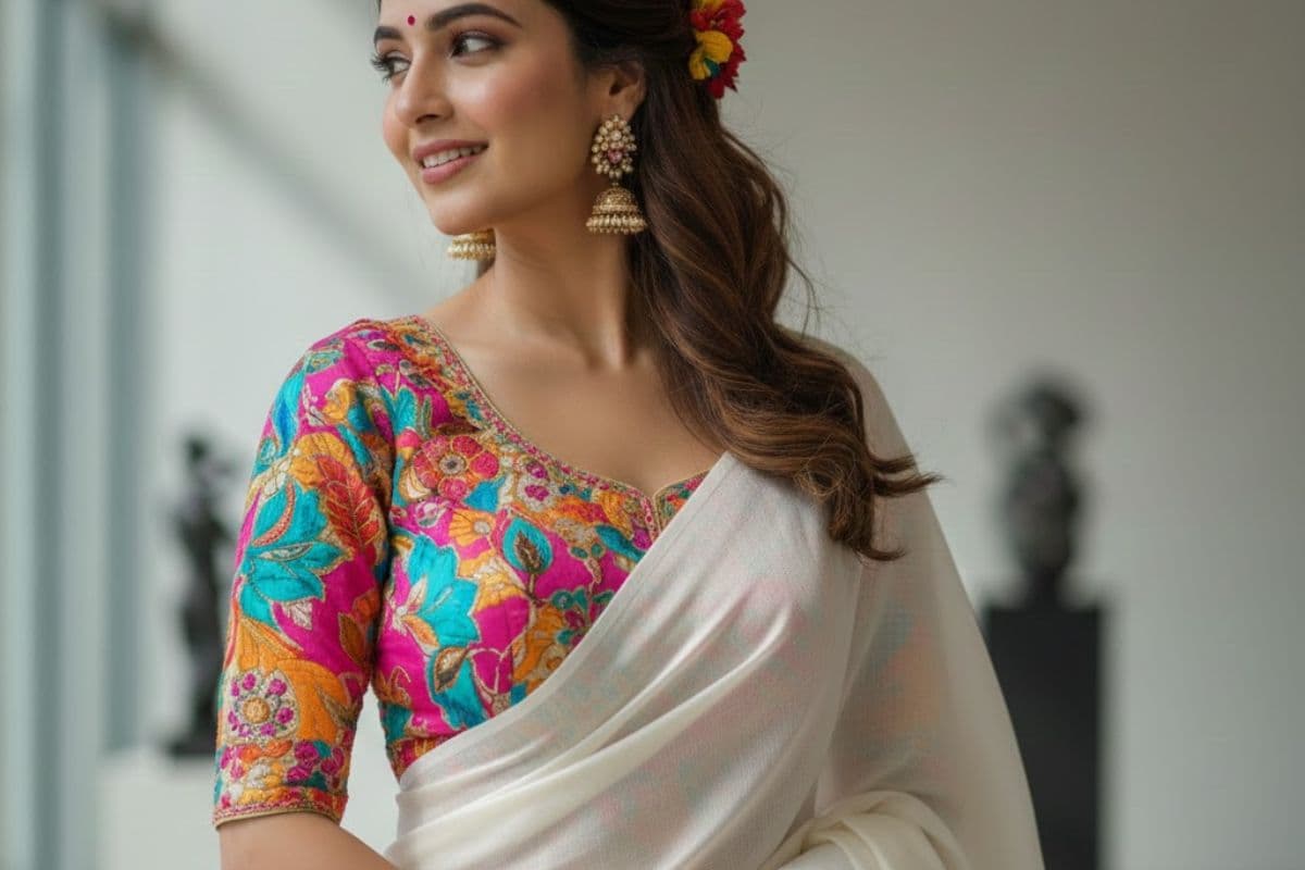 multi colour blouse