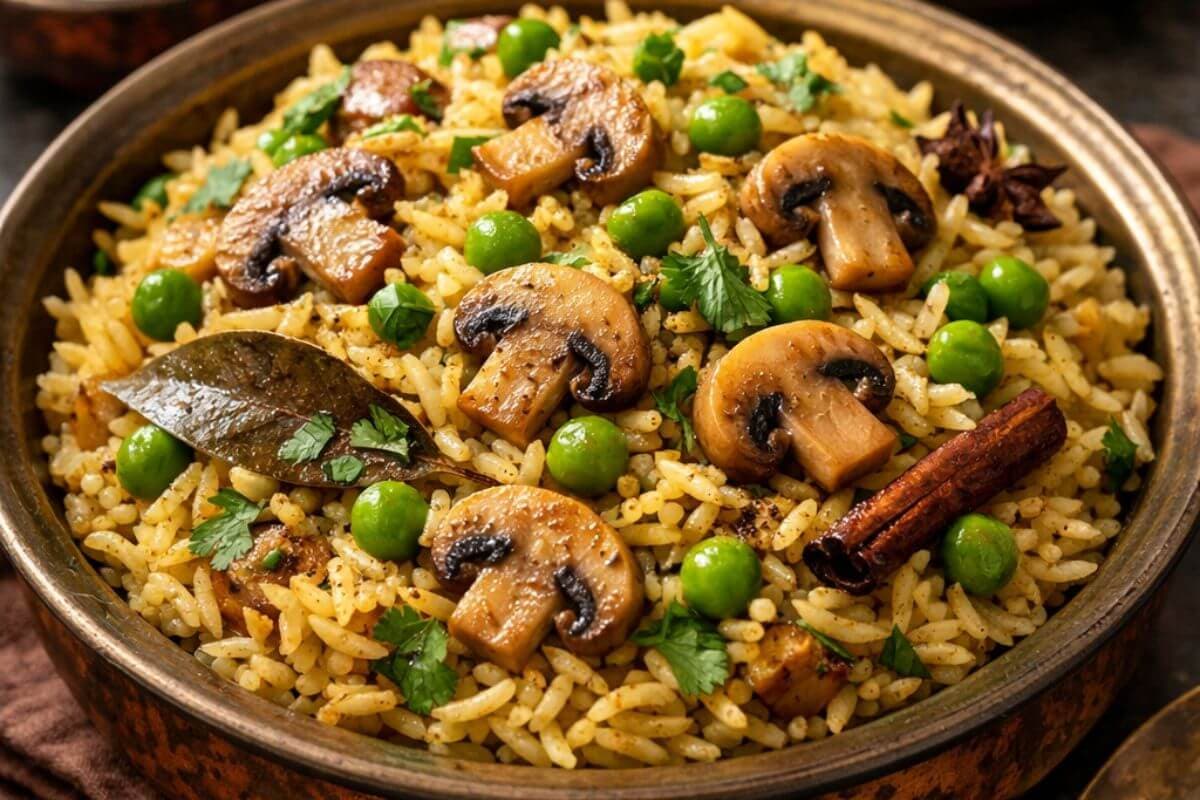 मशरूम से बनाएं ये टेस्टी पुलाव, लंच या डिनर के लिए है परफेक्ट