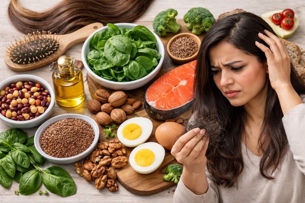 अचानक बढ़ गया हेयर फॉल? शरीर में हो सकती है इन न्यूट्रिएंट्स की कमी