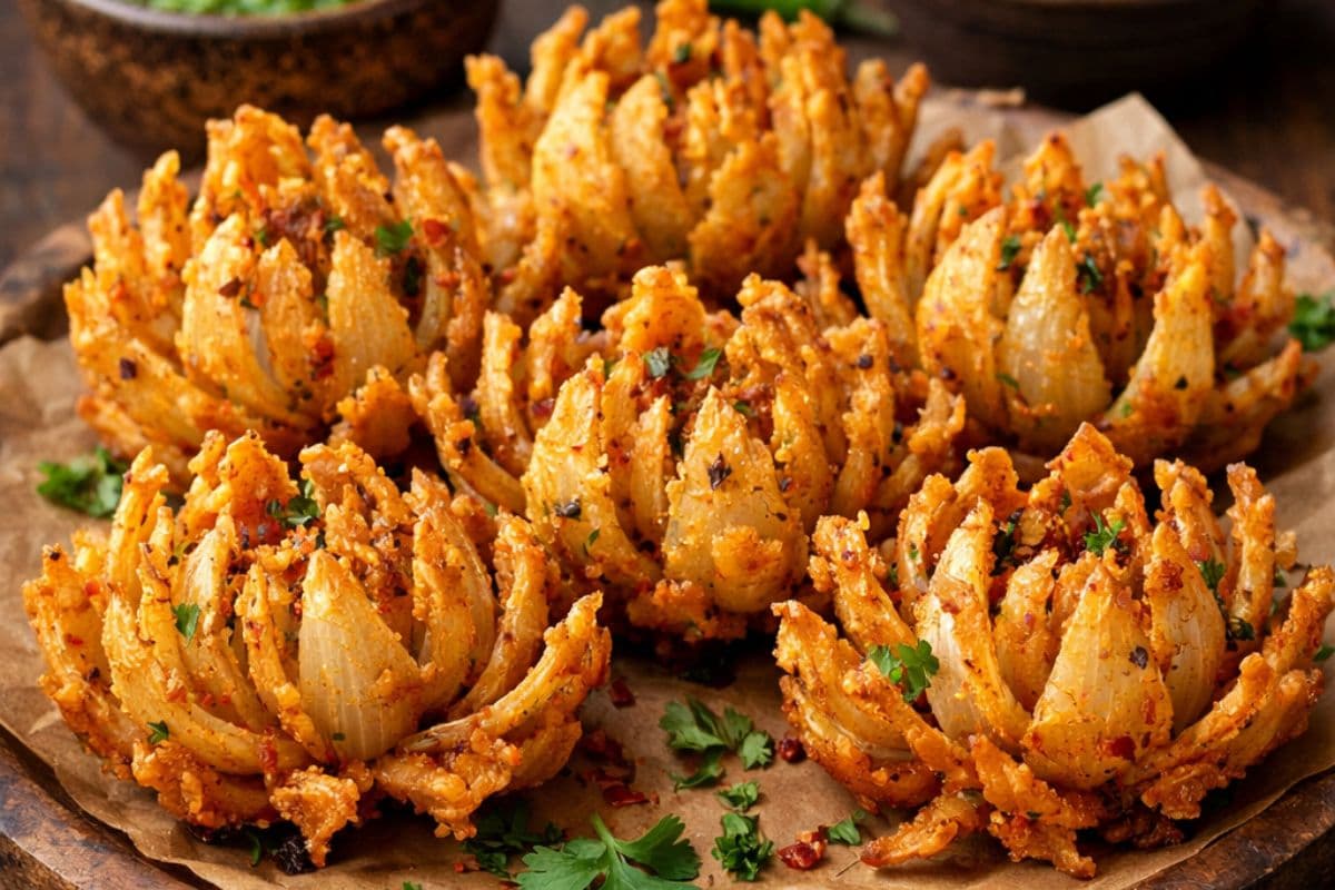 घर पर बनाएं बाजार जैसी प्याज के फूल वाली पकौड़ी, खाने वाले भी हो जाएंगे हैरान 