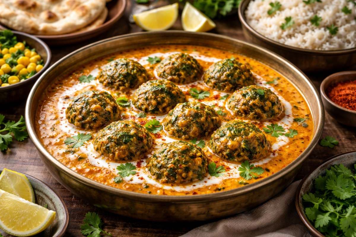 palak corn kofta recipe palak corn kofta recipe