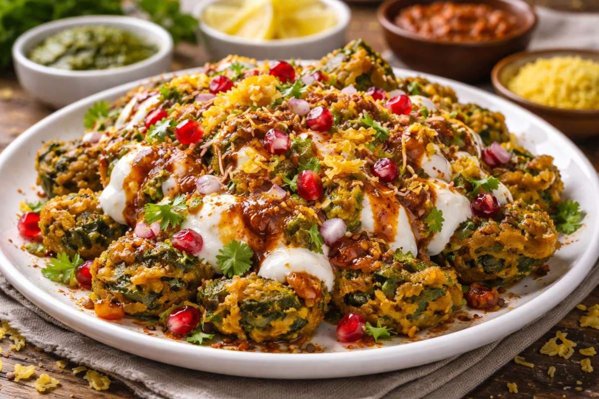 शाम की चाय के साथ ट्राई करें ये पालक पकोड़ा चाट, स्वाद ऐसा कि प्लेट तुरंत हो जाएगी खाली