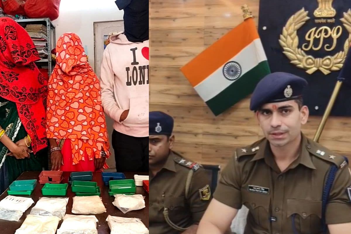 पटना में ड्रग्स रैकेट का भंडाफोड़, 21 लाख की हेरोइन के साथ दो महिला समेत तीन गिरफ्तार