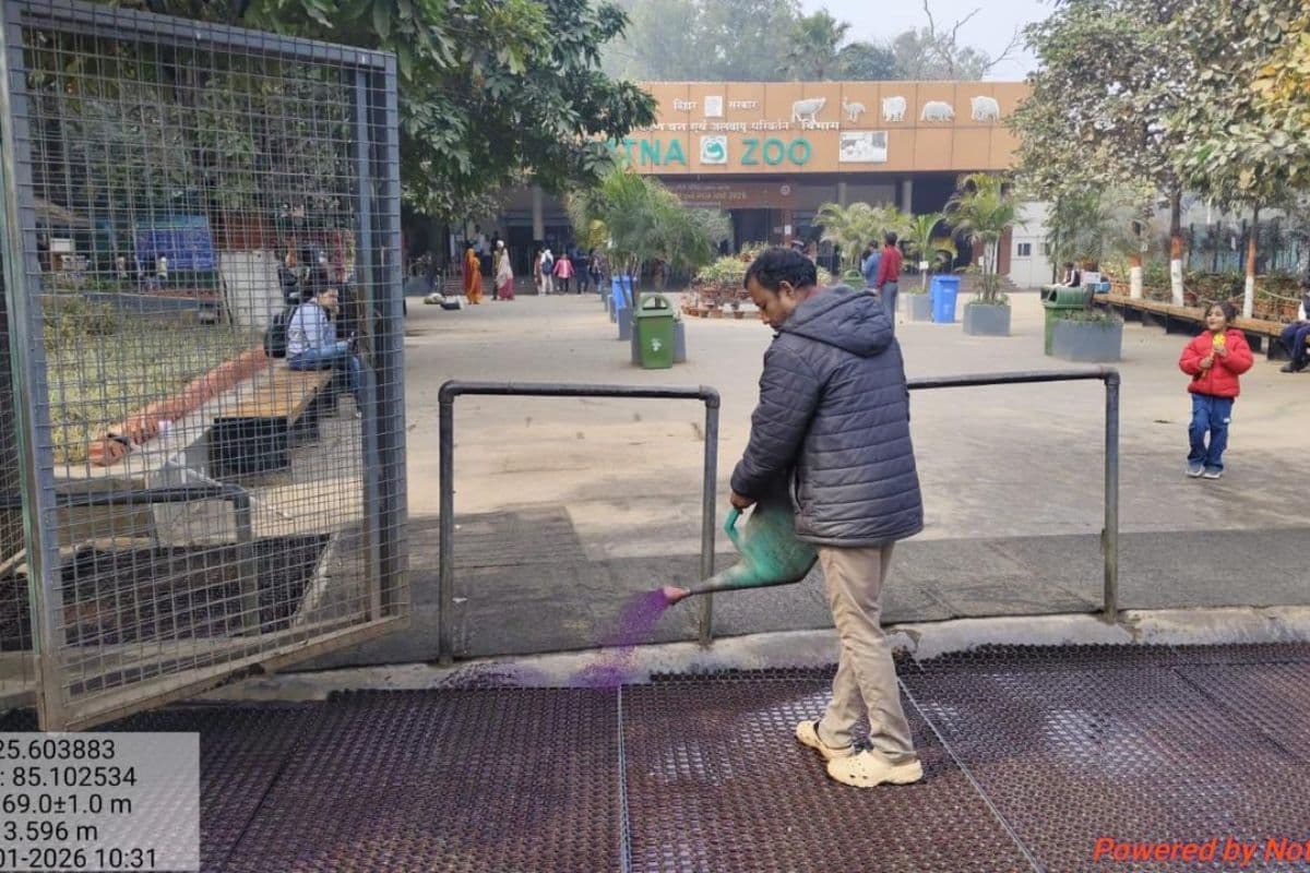 अलर्ट मोड में पटना जू, फुट वॉश से लेकर सैनिटेशन तक, 24 घंटे की जा रही निगरानी