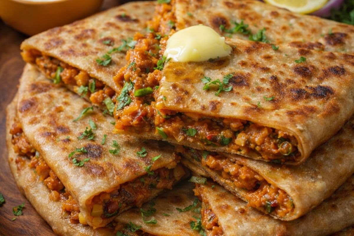 घर पर बनाएं होटल-स्टाइल पाव भाजी पराठा, जानिए बनाने का आसान तरीका