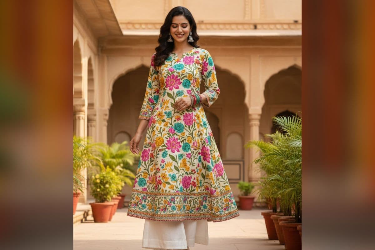 printed kurti