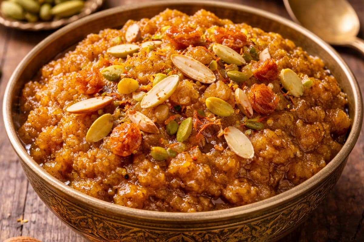 धीमी आंच, ज्यादा स्वाद, अभी नोट कर लीजिए रणवीर बरार स्टाइल मूंग दाल हलवा रेसिपी