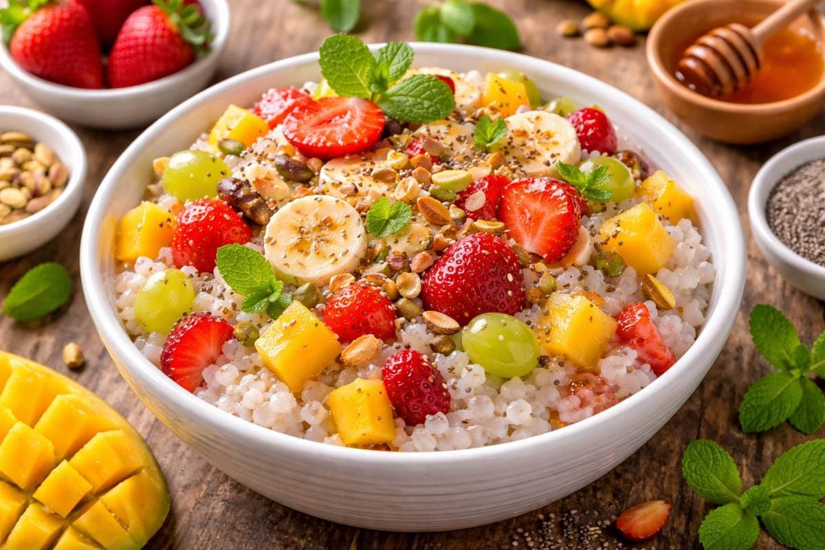 सुस्ती और थकान दूर करेगा साबूदाना फ्रूट बाउल, मिनटों में बनाएं हेल्दी समर रेसिपी