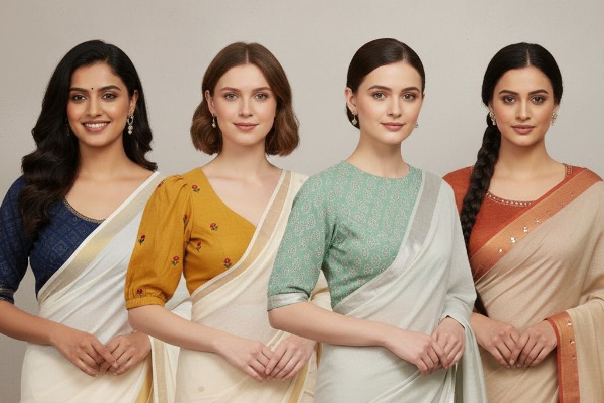ऑफिस लुक को बनाएं एलिगेंट, यहां देखें सिंपल ब्लाउज डिजाइन आइडियाज