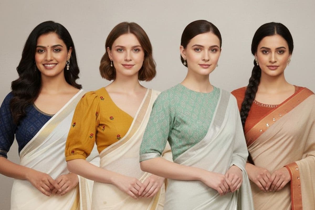 ऑफिस लुक को बनाएं एलिगेंट, यहां देखें सिंपल ब्लाउज डिजाइन आइडियाज