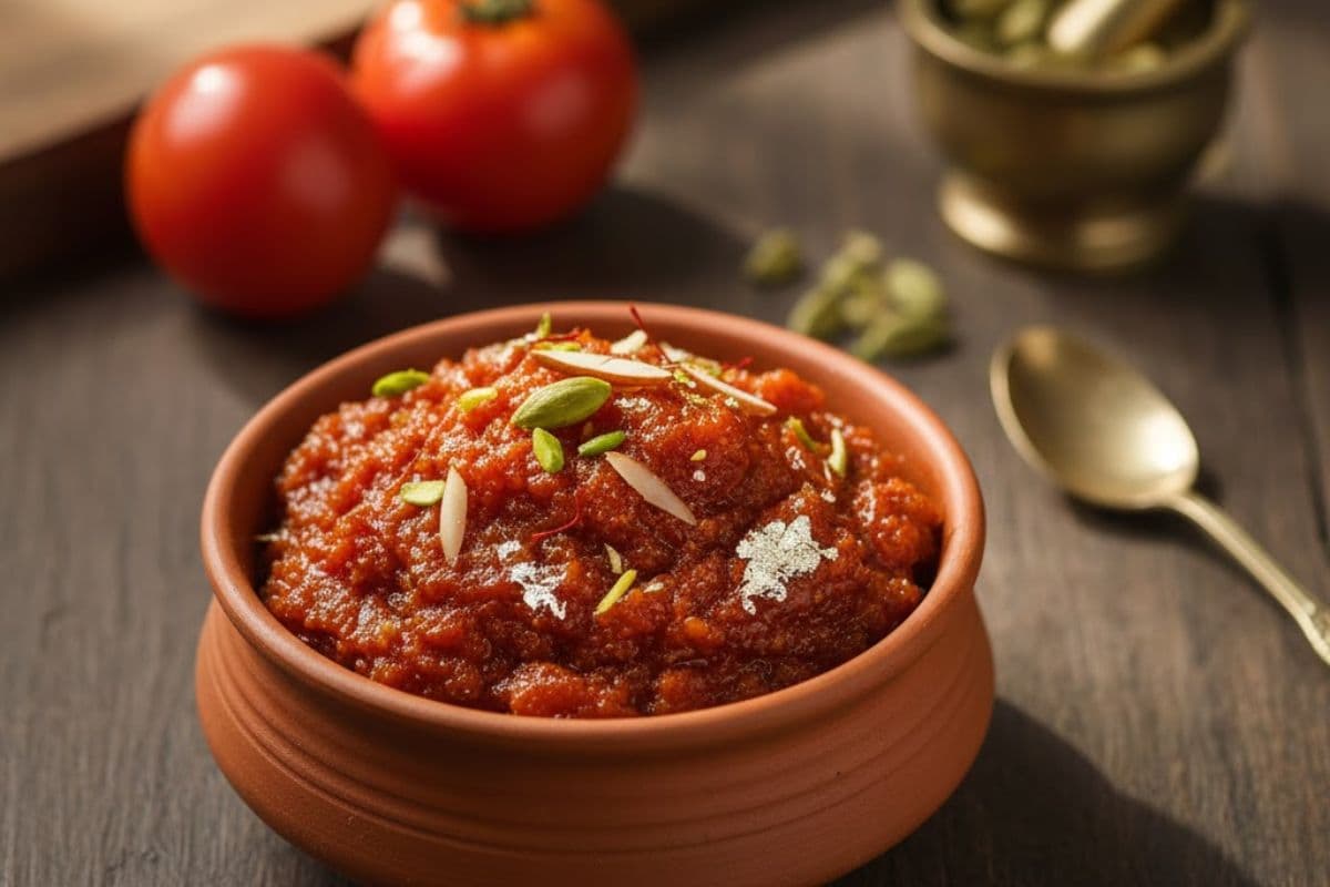Tamatar Halwa Recipe: सूजी, बेसन, मूंग नहीं अब घर पर तैयार कीजिए टमाटर का हलवा, खाने वाले भी जमकर करेंगे तारीफ