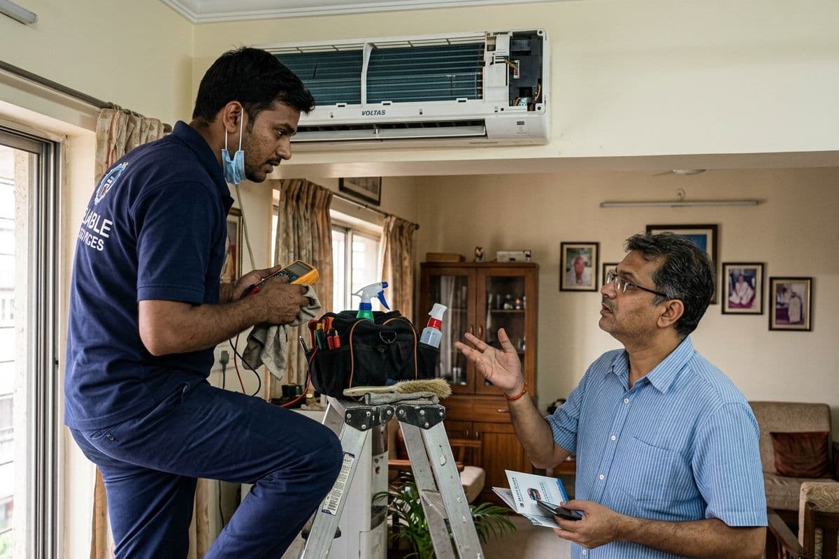 एसी सर्विसिंग करवाते समय टेक्नीशियन से जरूर पूछे ये 5 सवाल, तभी मिलेगी सही कूलिंग
