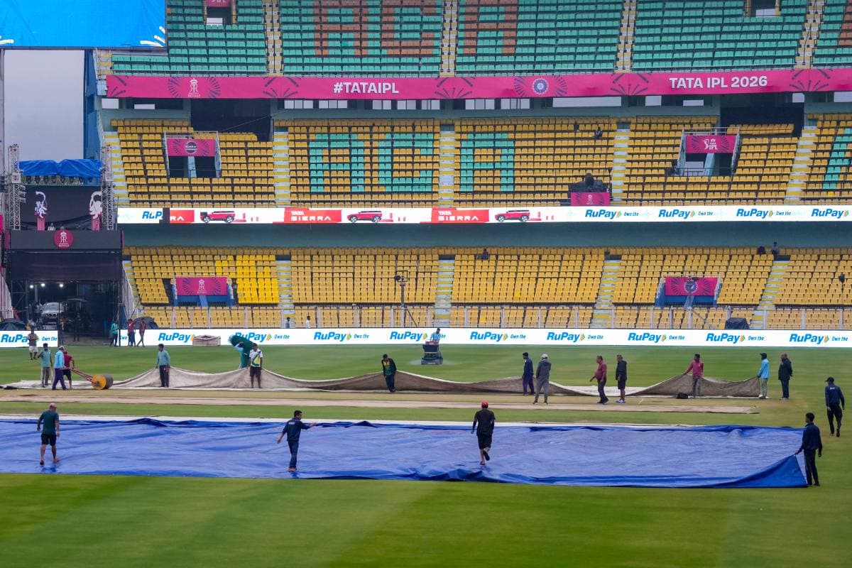 RR vs CSK: क्या बारिश बनेगी राजस्थान और चेन्नई मैच में विलेन? जानें मौसम और पिच का हाल