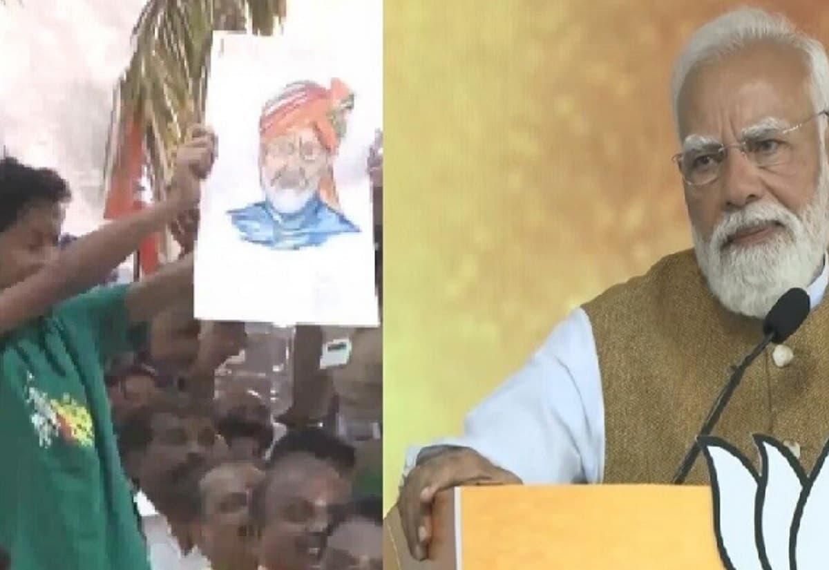 कोलकाता की रैली में आये बच्चे से पीएम मोदी ने कहा- पता लिख दीजिए, मैं चिट्ठी लिखूंगा