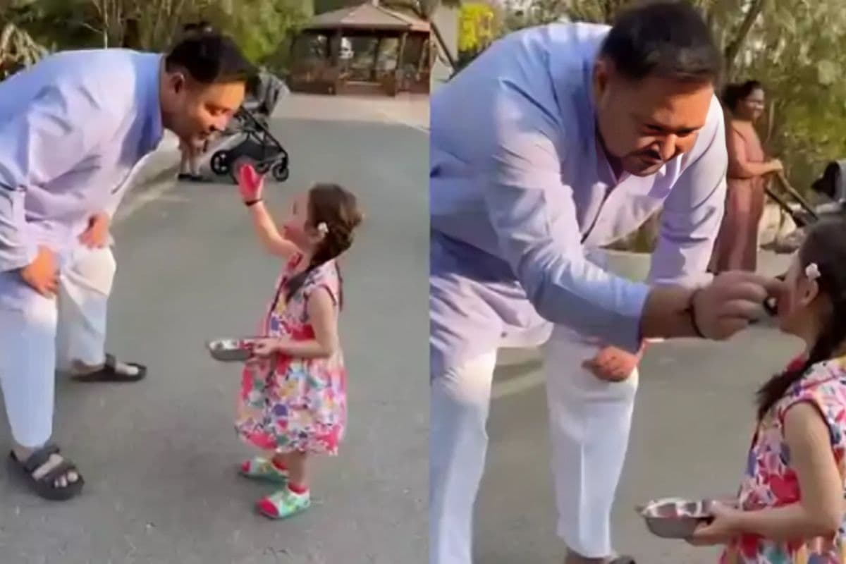 बेटी कात्यायनी संग रंगों में डूबे तेजस्वी यादव, वायरल वीडियो ने जीता सबका दिल