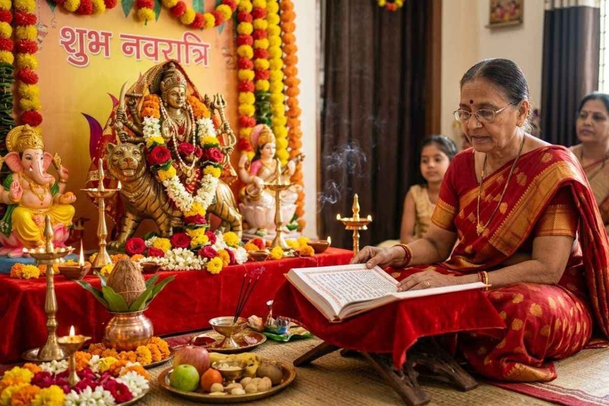 चैत्र नवरात्रि 2026: दुर्गा सप्तशती से पहले क्यों किया जाता है कवच, अर्गला और कीलक का पाठ? जानें रहस्य