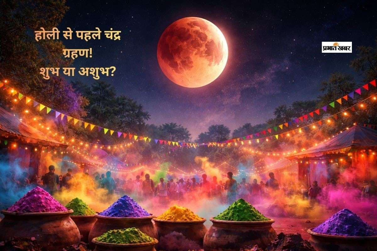 आज 3 मार्च का चंद्र ग्रहण, होली से पहले क्यों माना जा रहा है इसे खास संकेत?
