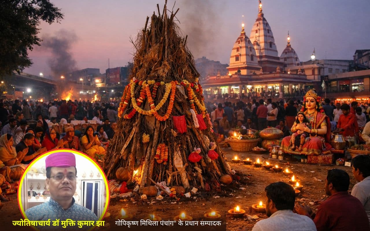 पटना महावीर मंदिर के ज्योतिषाचार्य ने तय किया ग्रहण और भद्रा काल के बीच होलिका दहन का शुभ मुहूर्त