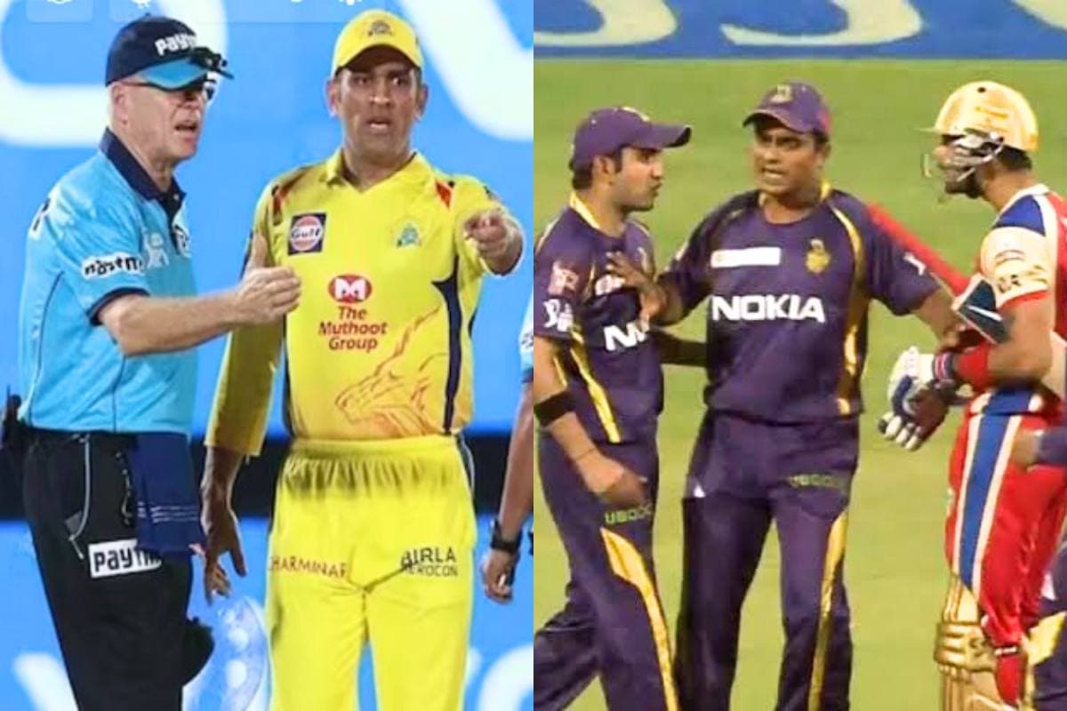 कोहली-गंभीर की लड़ाई से धोनी के गुस्से तक, IPL इतिहास के 5 विवाद