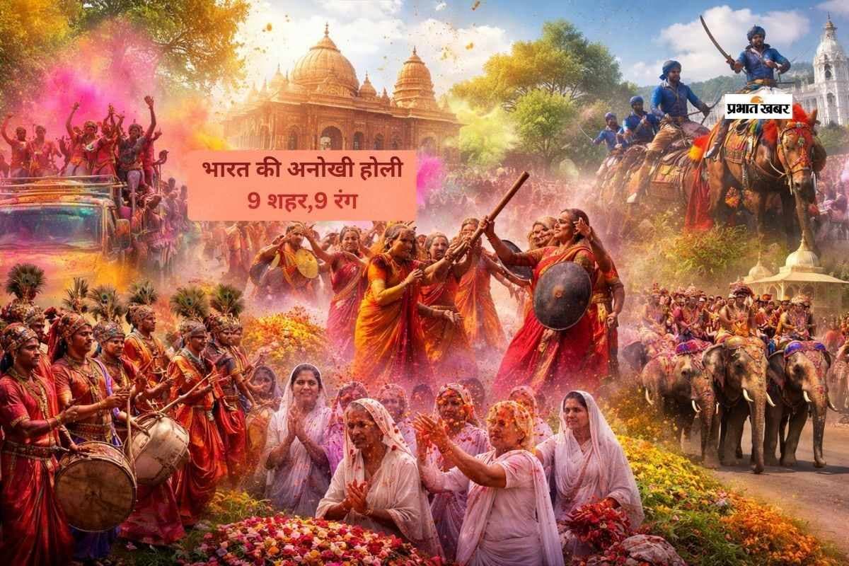 ब्रज से बनारस तक, देश के हर भाग में दिखती है अनोखी होली