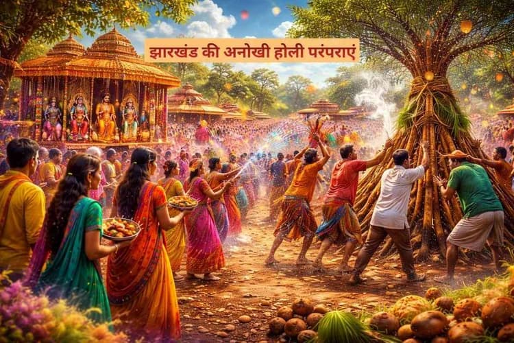 ग्रहण की उलझन के बीच झारखंड में होलिका दहन और होली की अनोखी परंपराएं
