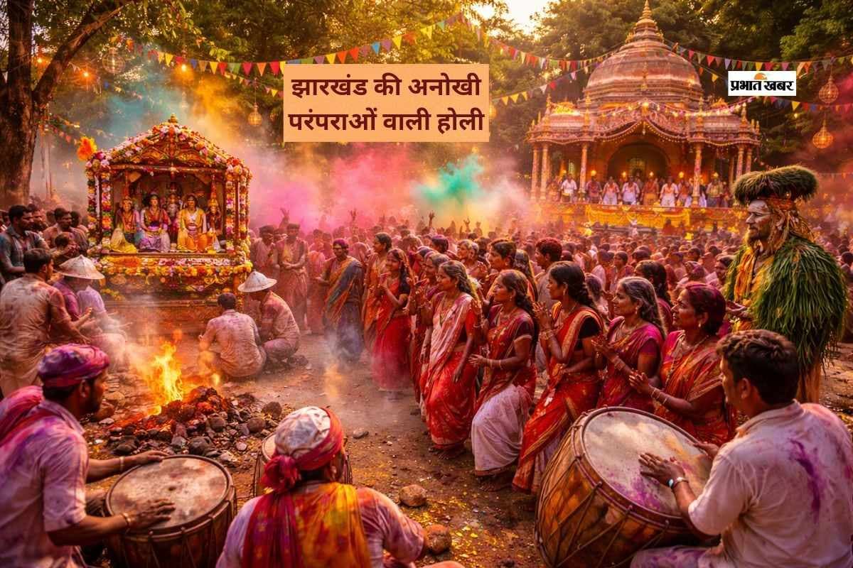 झारखंड की अनोखी होली, परंपरा, शालीनता और संस्कृति का रंग