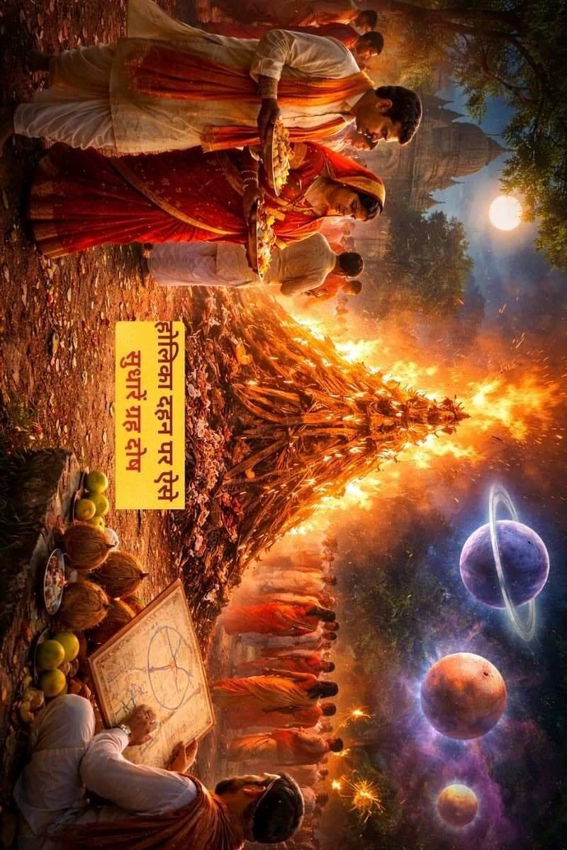 होलिका दहन पर जानें ग्रह दोष शांति के उपाय