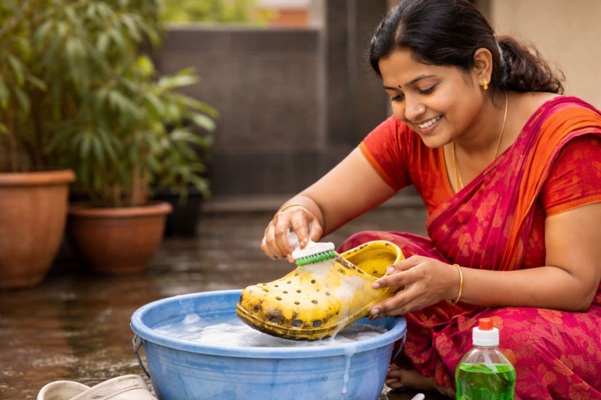 घर पर करें क्रॉक्स की सफाई, अपनाएं क्रिएटर शशांक के टिप्स