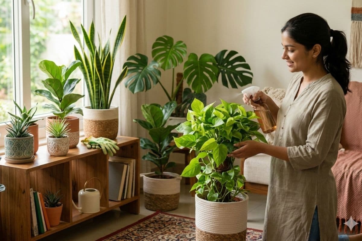घर के अंदर पौधे सूख जाते हैं? अपनाएं ये सीक्रेट तरीका, सालों-साल रहेंगे हरे-भरे