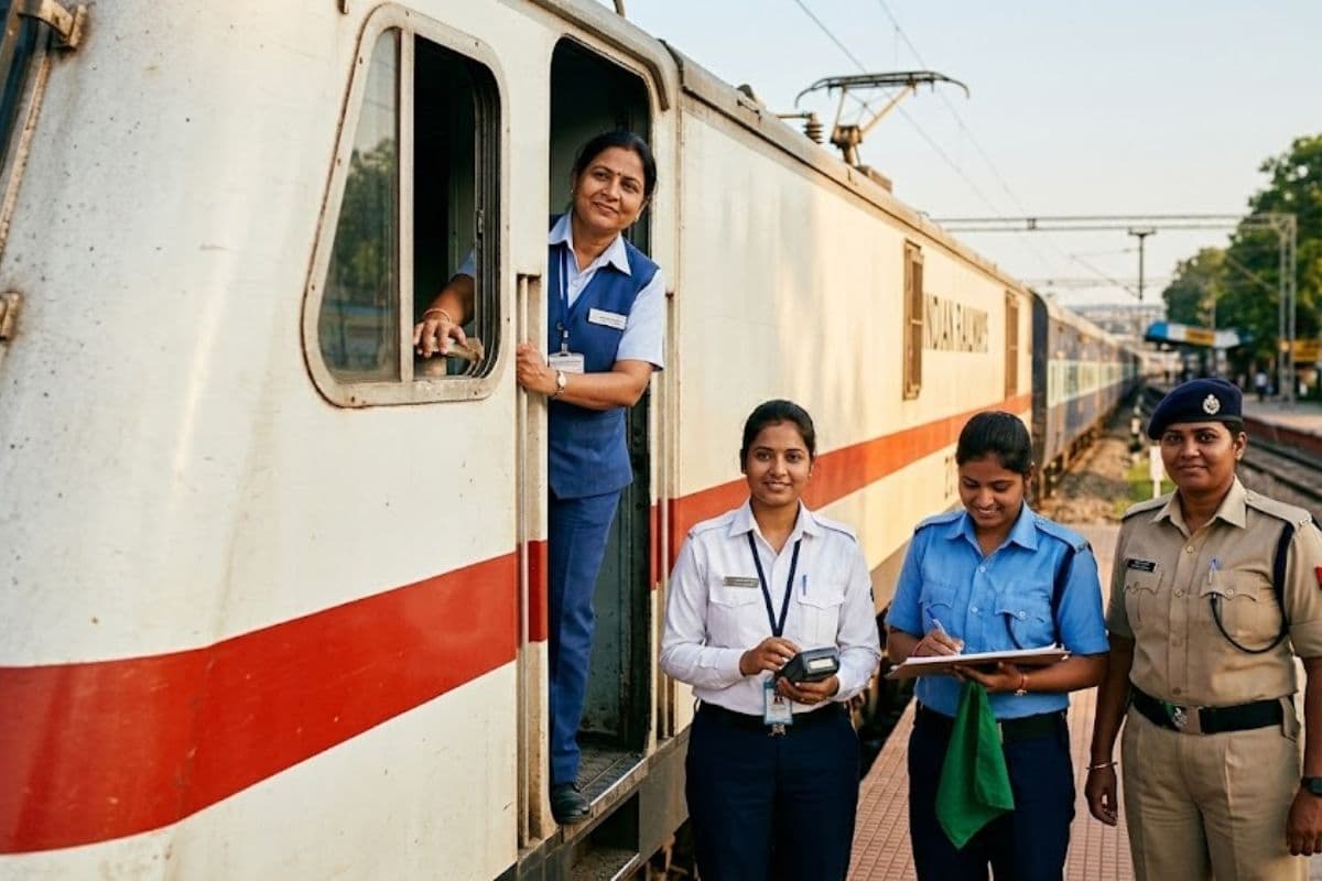 पटरी पर 'विमेन पावर': रांची में आधी आबादी ने संभाली ट्रेन का संचालन, ड्राइवर से लेकर RPF तक सब महिलाएं