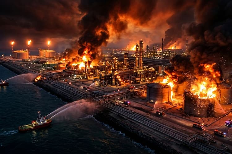 कतर के गैस प्लांट पर मिसाइल अटैक, ईरान के आगे बेबस हुए 12 मुस्लिम देश; कहा- 'हमले तुरंत रोको'