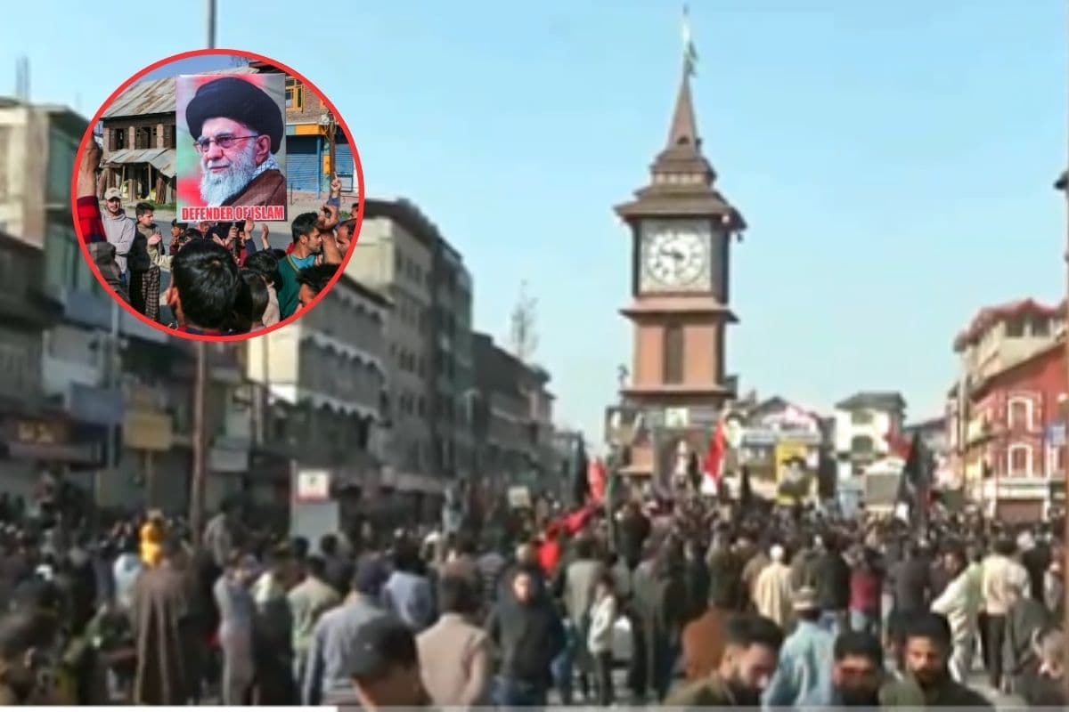 ईरान के सर्वोच्च नेता खामेनेई की मौत के बाद भारत के इस इलाके में हुआ प्रदर्शन