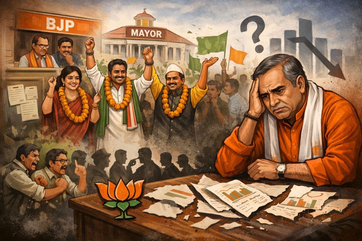 झारखंड निकाय चुनाव: BJP को 'अपने' ही पड़े भारी, बागियों ने धूल चटाई, जमीनी हकीकत नहीं भांपी पार्टी