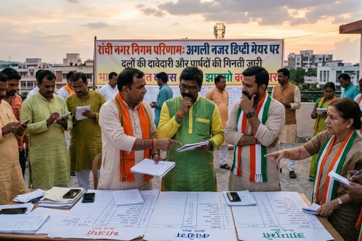 रांची डिप्टी मेयर के लिए बिछ गयी बिसात, हर दल के नेता जुटा रहे समाकरण, होली बाद मचेगी असली हलचल